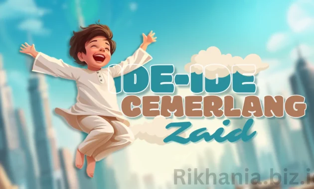 Cerita Animasi Anak Ide -ide Cemerlang Zaid