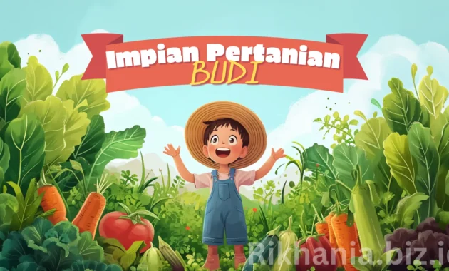 Cerita Animasi Anak Impian Pertanian Budi