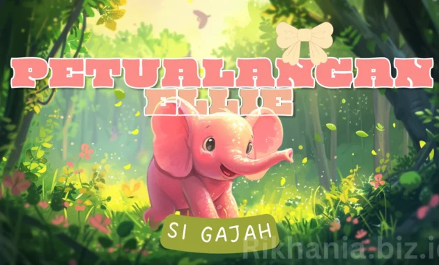 Cerita Animasi Anak Petualangan Ellie si Gajah