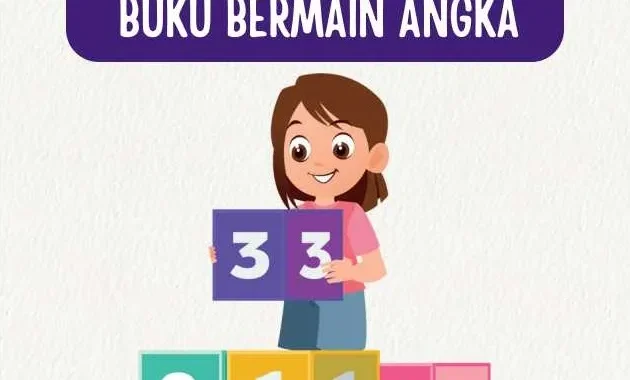 Lembar Bermain Angka Untuk Anak TK